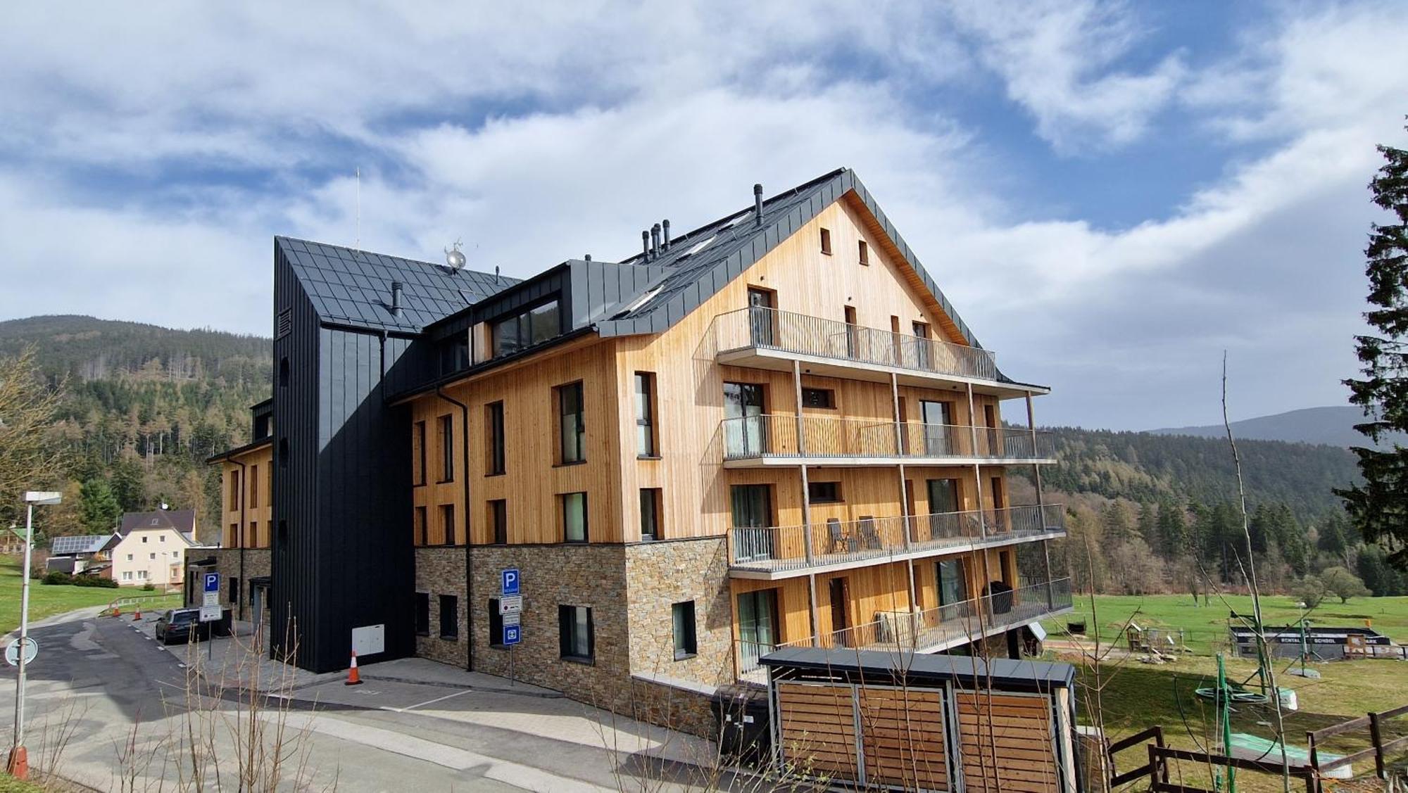 Ski&Bike Apartment Janske Lazne + Parking Exterior photo